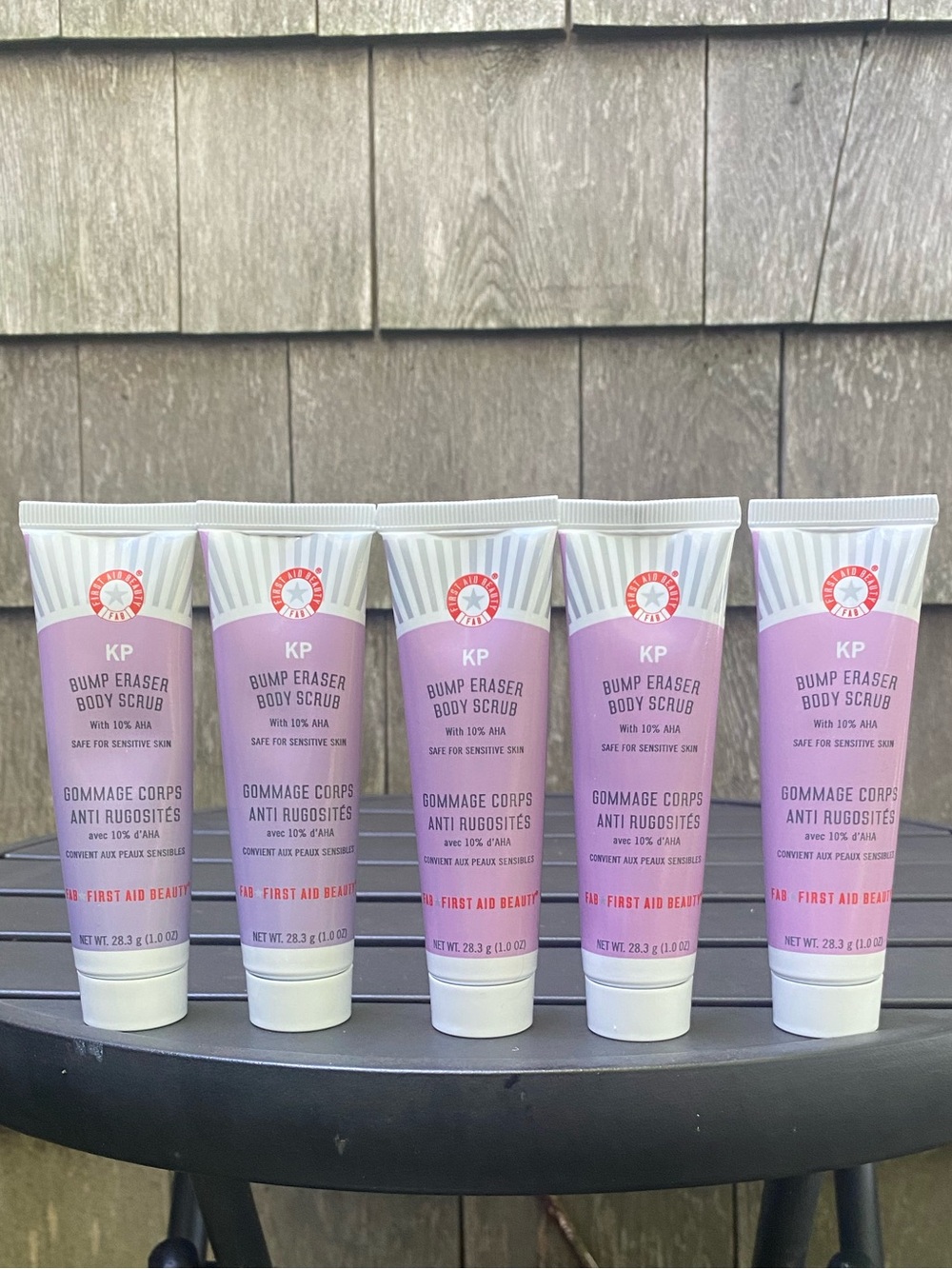 5X First Aid Beauty KP Bump Eraser Body Scrub minis NEW
